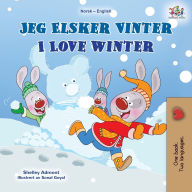 Title: I Love Winter (Norwegian English Bilingual Book for Kids), Author: Shelley Admont