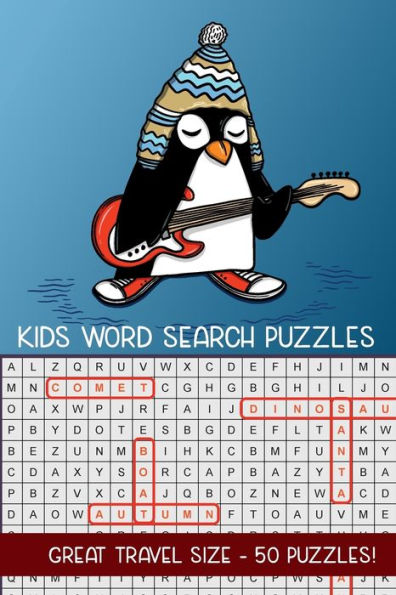 Kids Word Search Puzzles: Great Travel Size Word Seek & Find Puzzle Book for Boys & Girls