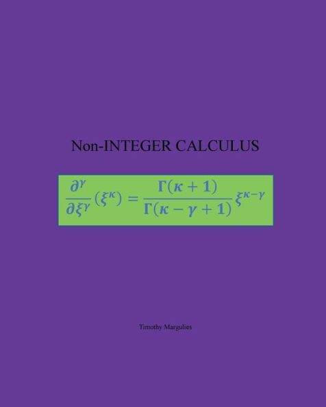 Non-Integer Calculus