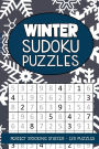 Winter Sudoku Puzzles: Seasonal Numbers Solve Activity Book for Kids and Adults