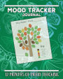 Mood Tracker Journal Trees and More Coloring Pages: 12 Months of Mood Tracking Illustrations plus Daily Journaling Log Butterfly Design