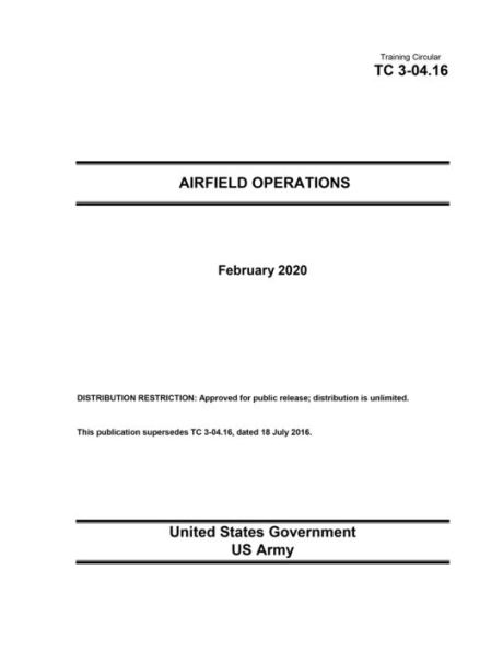 Training Circular TC 3-04.16 Airfield Operations February 2020