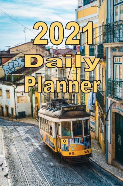 2021 Daily Planner - Tram
