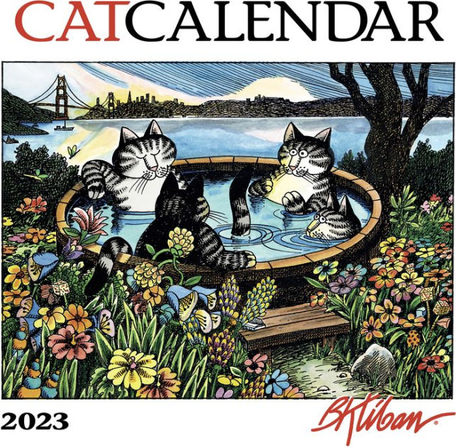 2023-b-kliban-catcalendar-wall-calendar-by-b-kliban-barnes-noble
