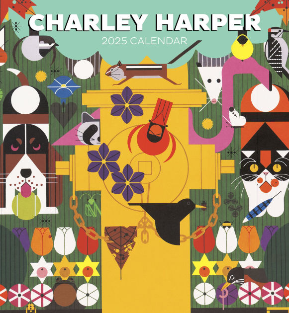 2025 Charley Harper Wall Calendar by Pomegranate Barnes & Noble®