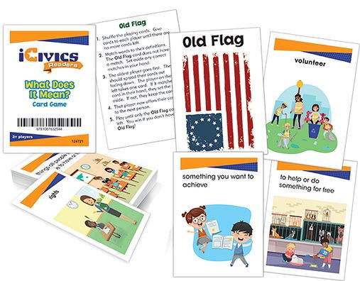 iCivics: What Does It Mean? Game Cards