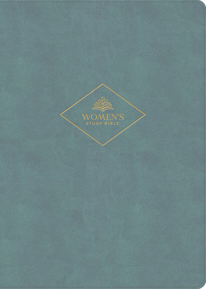 CSB Women's Study Bible, Earthen Teal SuedeSoft LeatherTouch