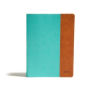 CSB Tony Evans Study Bible, Teal/Earth LeatherTouch: Advancing God's Kingdom Agenda