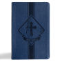 KJV Kids Bible, Thinline Edition, Navy LeatherTouch