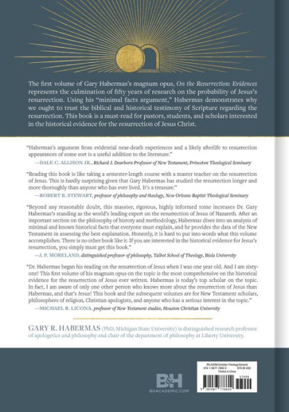 On the Resurrection, Volume 1: Evidences