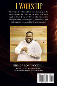 Title: I Worship: A practical guide to a Lifestyle of Worship, Author: Bishop Ron Woods