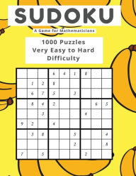 Title: Sudoku A Game for Mathematicians 1000 Puzzles Very Easy to Hard Difficulty, Author: Johnson