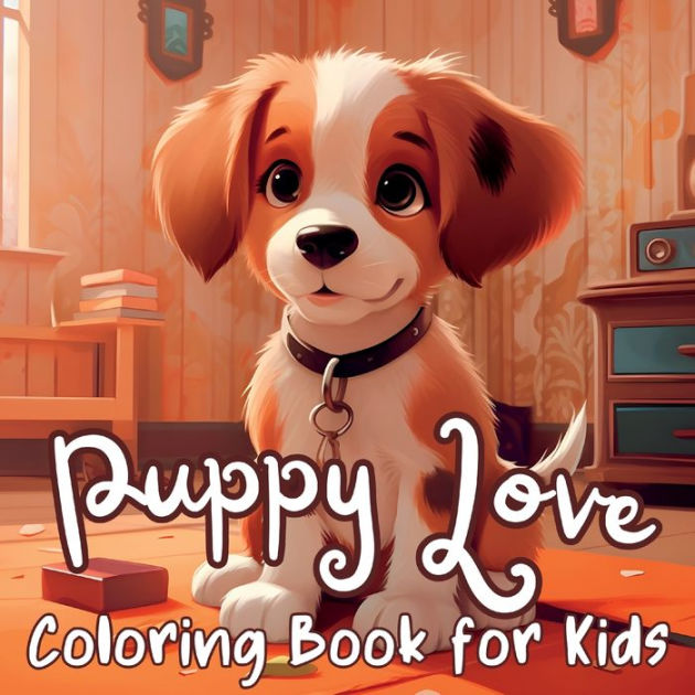 puppies love coloring pages