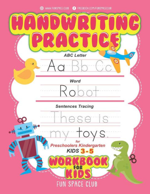 Letter Tracing Book for Preschoolers: Practice For Kids Ages 3-5:  Handwriting Workbook (Tracing Lines, Shape & ABC Letters, Numbers)