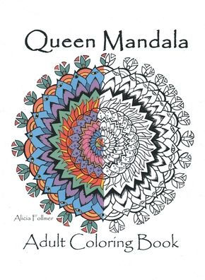 Queen Mandalas Adult Coloring Book