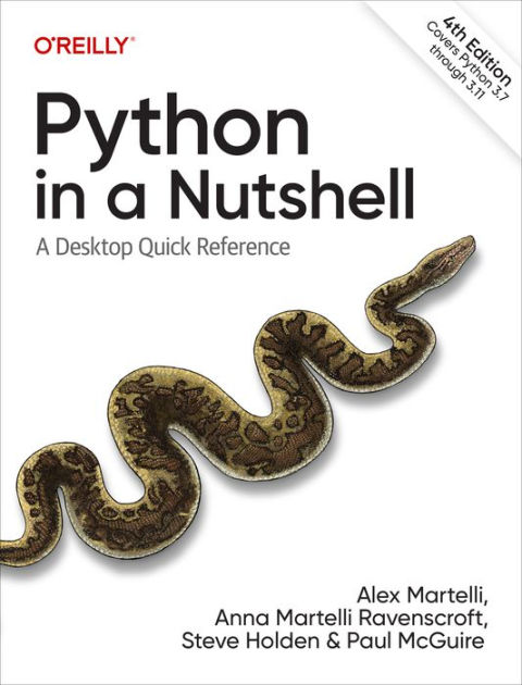 Python in a Nutshell: A Desktop Quick Reference by Alex Martelli