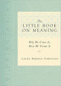 The Little Book on Meaning: Why We Crave It, How We Create It
