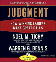 Title: Judgment: How Winning Leaders Make Great Calls, Author: Noel M. Tichy