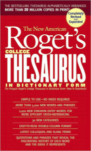 Title: New American Roget's College Thesaurus in Dictionary Form (Revised &Updated), Author: Philip D. Morehead