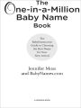 The One-in-a-Million Baby Name Book: The BabyNames.com Guide to Choosing the Best Name for Your New Arrival