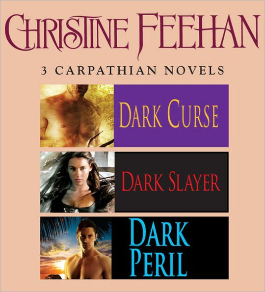 Christine Feehan 3 Carpathian novels (Dark Series)