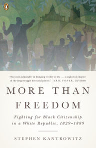 Title: More Than Freedom: Fighting for Black Citizenship in a White Republic, 1829-1889, Author: Stephen Kantrowitz