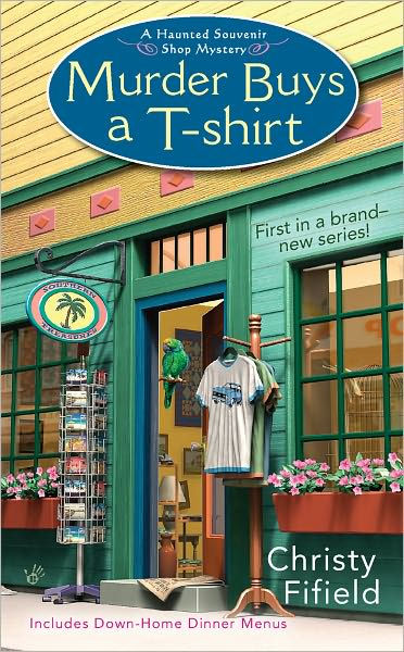 Book Review: Murder Buys A T-Shirt (A Haunted Souvenir Shop Mystery #1