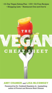 Title: The Vegan Cheat Sheet: Your Take-Everywhere Guide to Plant-based Eating, Author: Amy Cramer