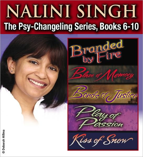 Nalini Singh The PsyChangeling Series Books 610 by Nalini Singh