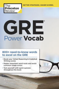 Title: GRE Power Vocab, Author: The Princeton Review