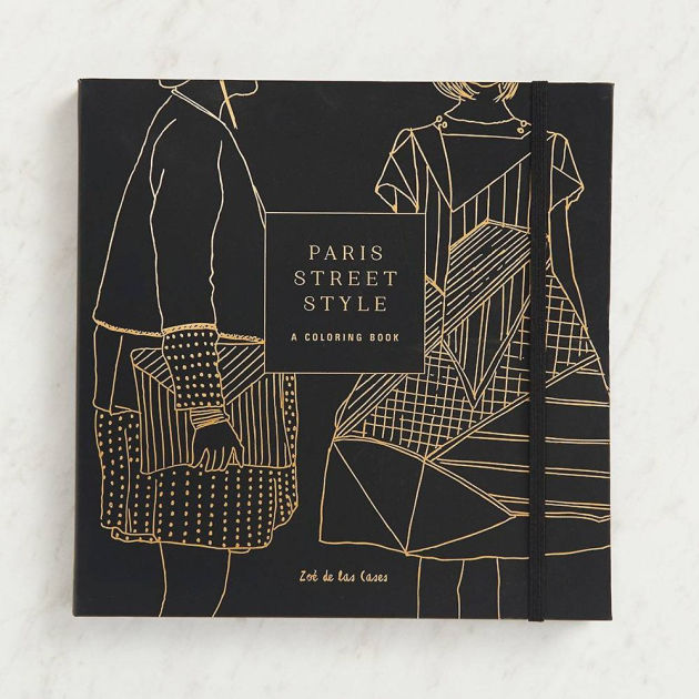 Paris Street Style A Coloring Book By Zoe De Las Cases Paperback