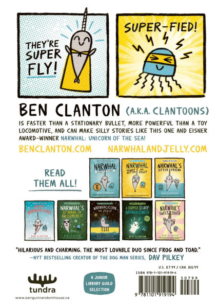 Super Narwhal and Jelly Jolt (A Narwhal and Jelly Book #2)