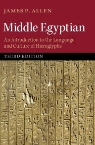 Title: Middle Egyptian: An Introduction to the Language and Culture of Hieroglyphs, Author: James P. Allen