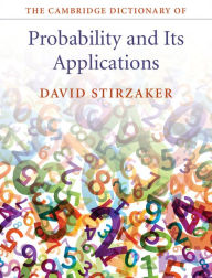 Title: The Cambridge Dictionary of Probability and its Applications, Author: David Stirzaker
