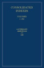 International Law Reports, Consolidated Index 3 Volume Hardback Set: Volumes 1-160