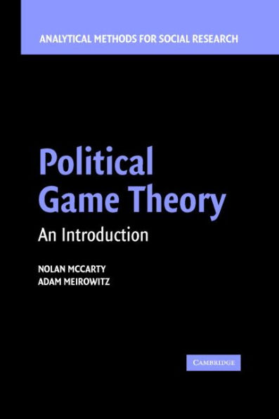 Political Game Theory: An Introduction