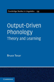 Title: Output-Driven Phonology: Theory and Learning, Author: Bruce Tesar