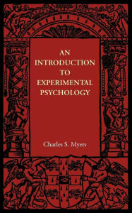 Title: An Introduction to Experimental Psychology, Author: Charles S. Myers