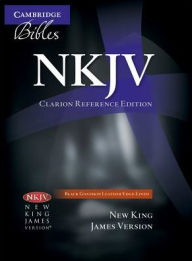 NKJV Clarion Reference Black Goatskin NK486:XE