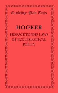 Preface to the Laws of Ecclesiastical Polity