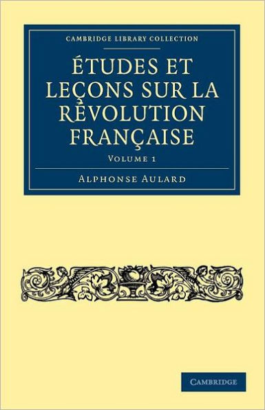 Études et leçons sur la Révolution Française