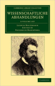 Wissenschaftliche abhandlungen 3 Volume Set
