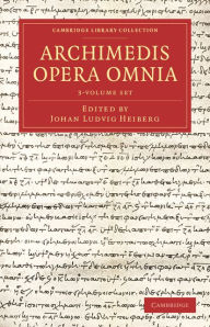 Archimedes Opera Omnia 3 Volume Set