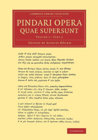 Title: Pindari opera quae supersunt, Author: Pindar