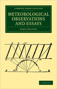 Title: Meteorological Observations and Essays, Author: John Dalton