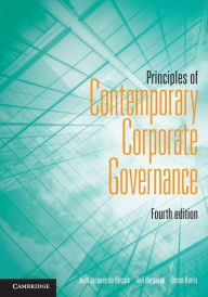 Title: Principles of Contemporary Corporate Governance / Edition 4, Author: Jean Jacques du Plessis
