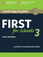 Cambridge English First for Schools 3 Student's Book with Answers