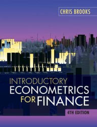 Title: Introductory Econometrics for Finance / Edition 4, Author: Chris Brooks