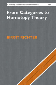 Title: From Categories to Homotopy Theory, Author: Birgit Richter