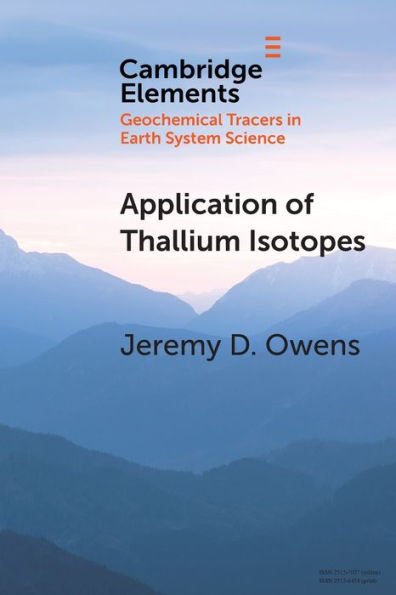 Application of Thallium Isotopes: Tracking Marine Oxygenation through Manganese Oxide Burial